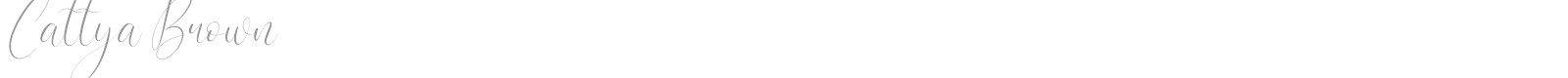 Cattya Brown font preview